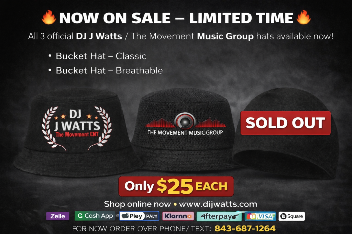 🔥 Official DJ J Watts Headwear – Now Available Online 🔥