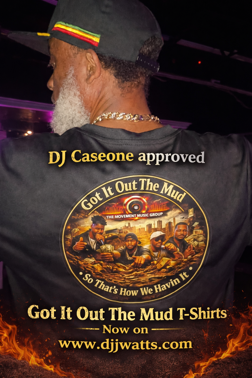 Got It Out The Mud – Black Short Sleeve Tee - Image 2