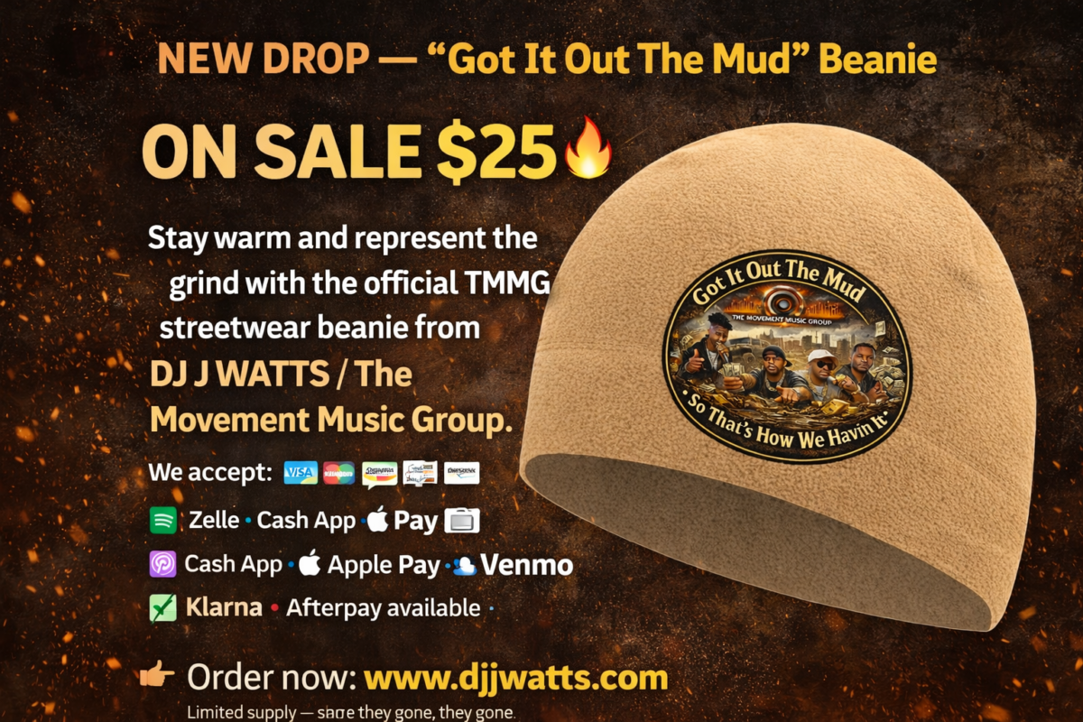 “Got It Out The Mud” TMMG Beanie – The Movement Music Group Official Streetwear Hat