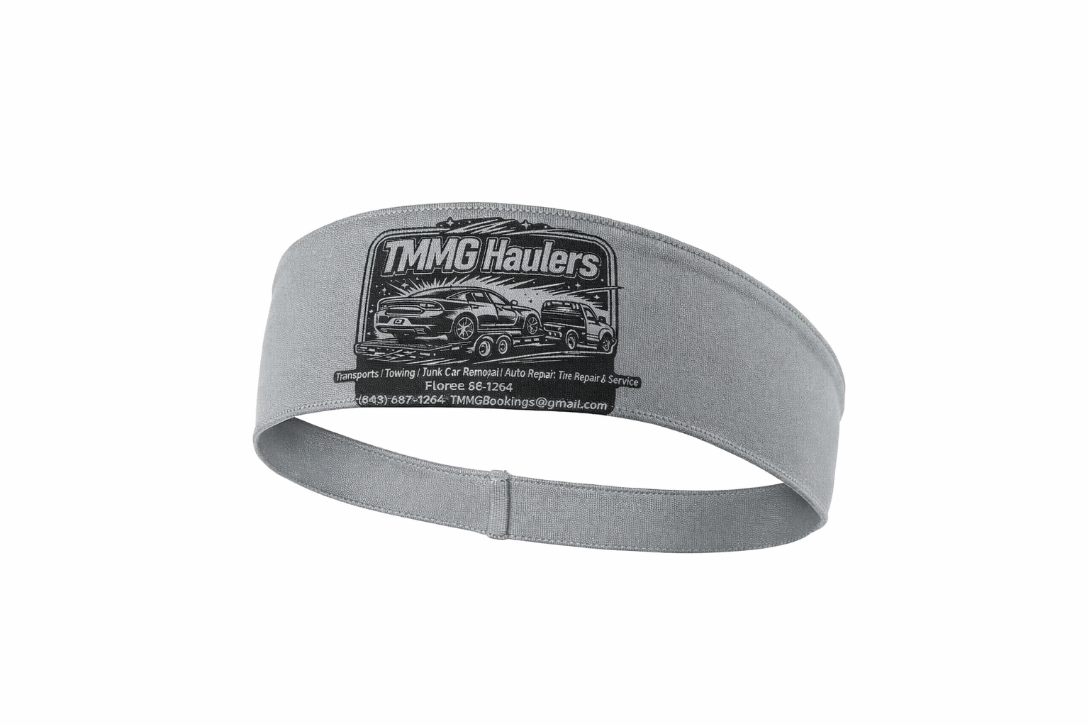 TMMG Haulers Light Grey Dri-FIT Performance Headband