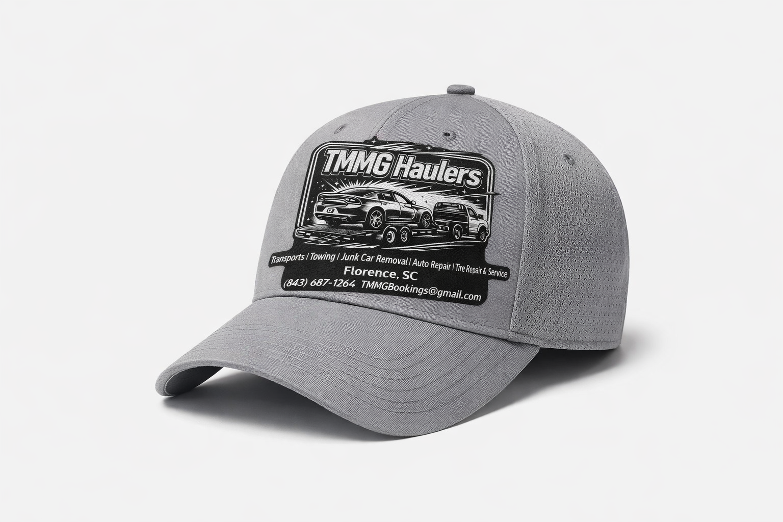 TMMG Haulers Grey Dri-FIT Performance Hat