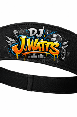 DJ J Watts Dri-FIT Performance Headband – Black Edition