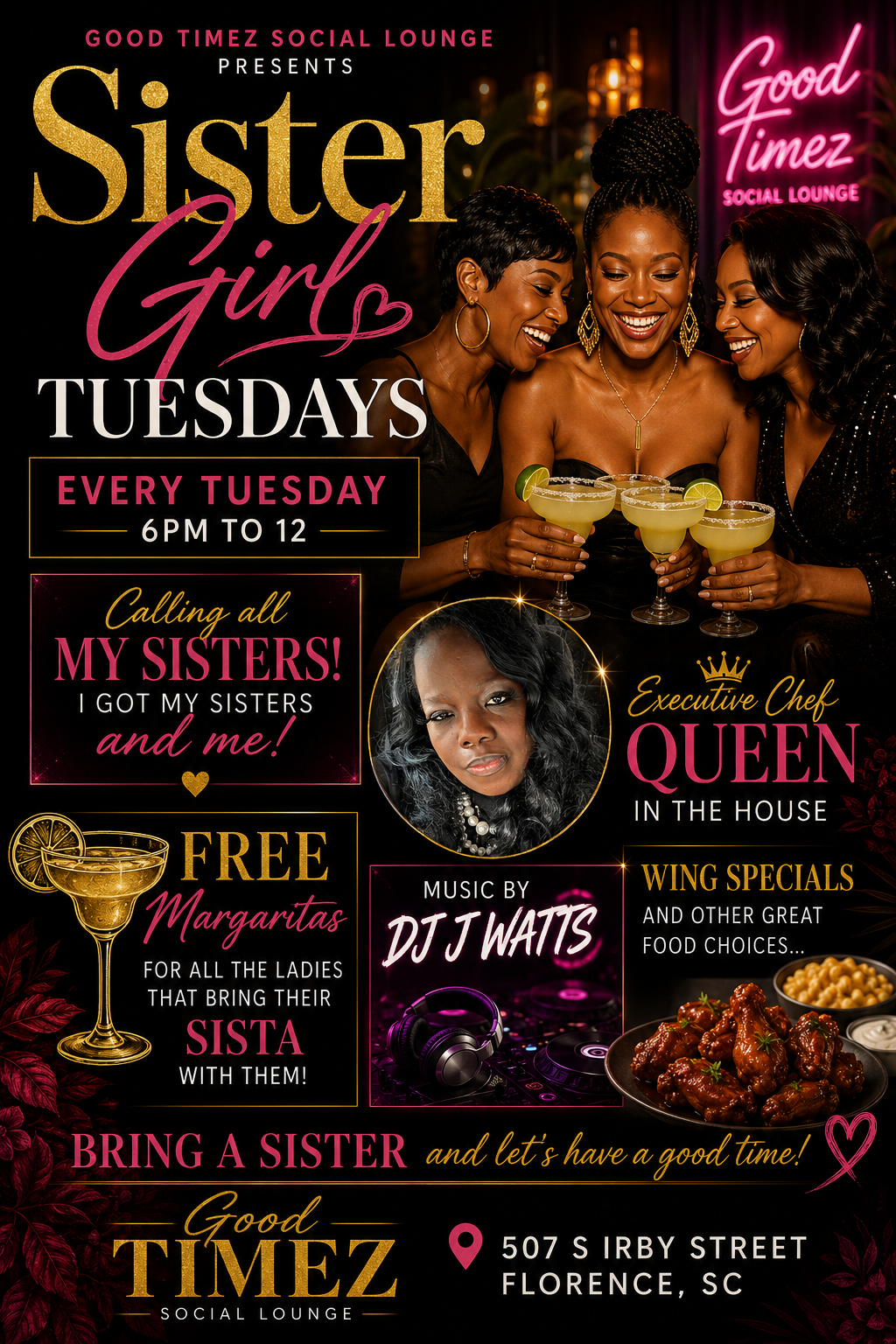 Sister Girl Tuesdays at Good Timez Social Lounge
